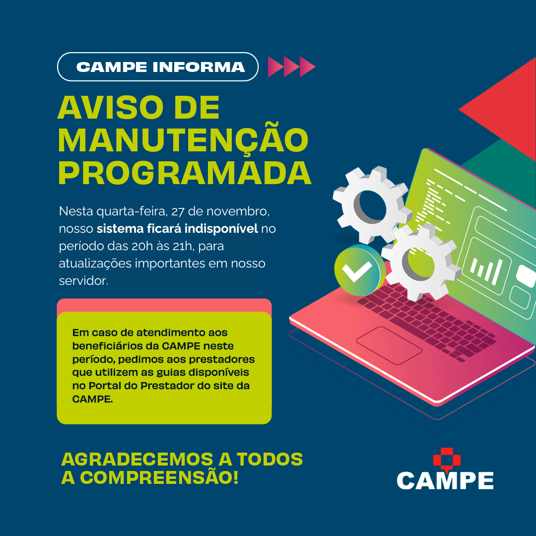 Imagem de Capa - Aviso de Manutenção Programada 27-11-2024